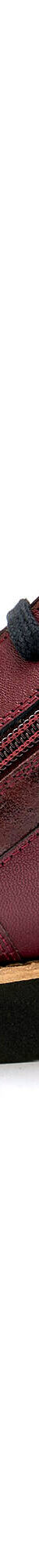Boots met rits en veters, breed model - zebramotieven (bordeaux) Boots met rits en veters, breed model - zebramotieven (bordeaux)